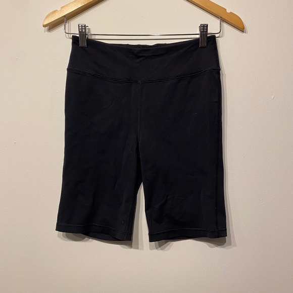 **$5 SALE** J.Crew Weekend Black High Rise Bike Shorts - Picture 1 of 3